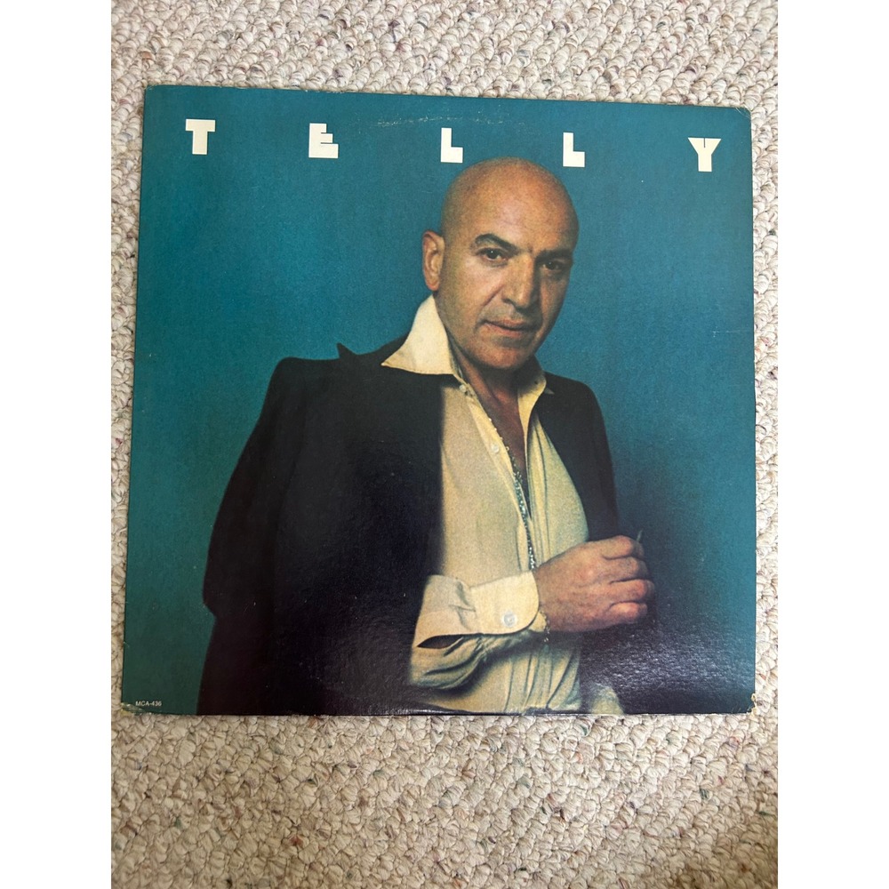 Telly Savalas Telly Vinyl LP Record 1974 MCA-436 Easy Listening Kojak Actor